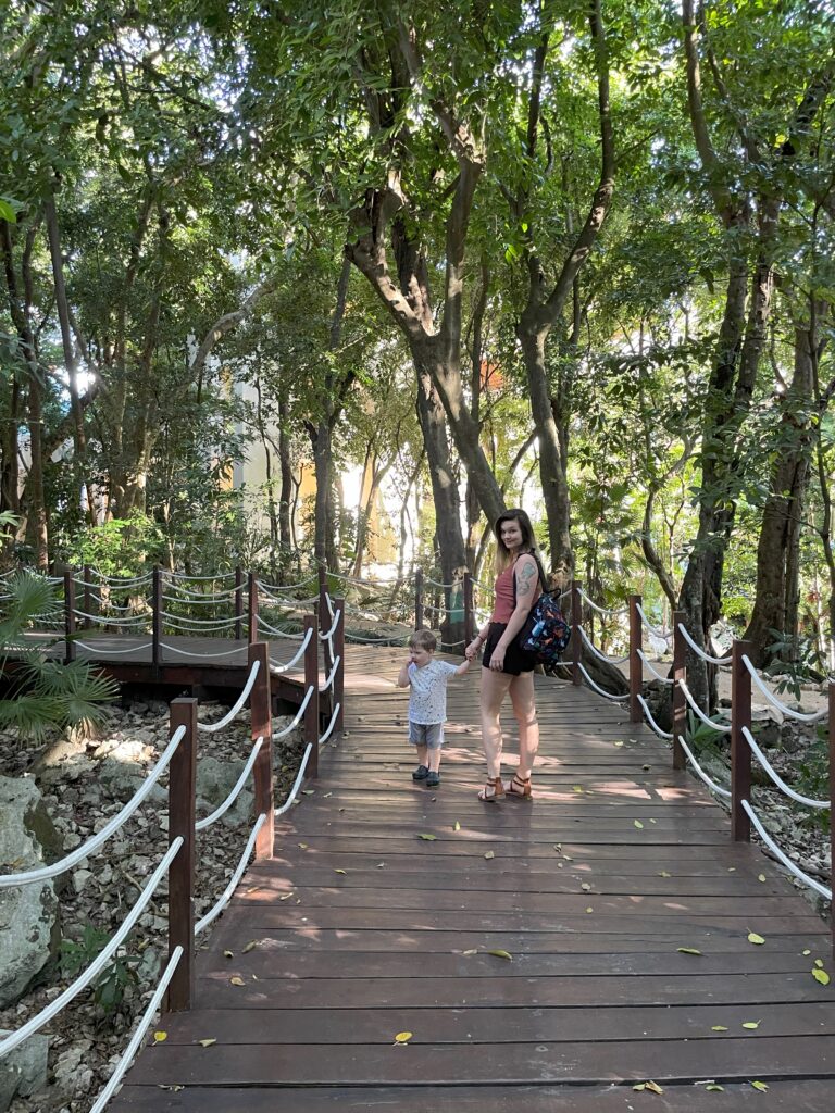 How To Choose the Right Kid-Friendly Resort? This was the one kid-friendly resort in quintana roo that we chose with a jungle route!