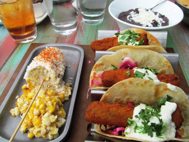 Tacos, a mexican food in quintana roo.