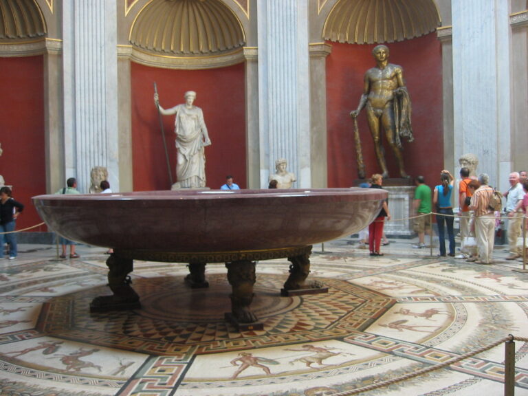 nero's bathtub in our vatican city itinerary