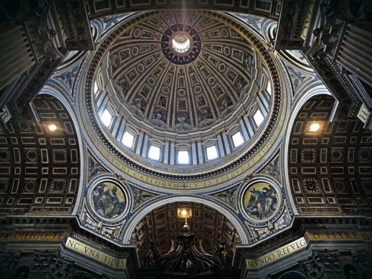 dome saint peters in vatican city